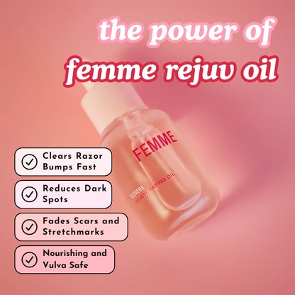 Femme Rejuv Oil For Bikini Line and Vulva