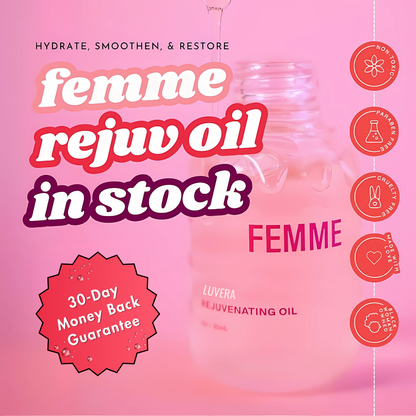 Femme Rejuv Oil For Bikini Line and Vulva